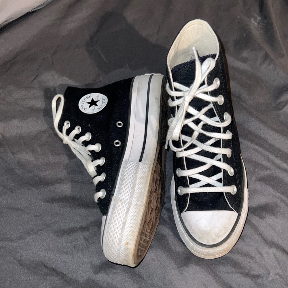 Platform high top converse